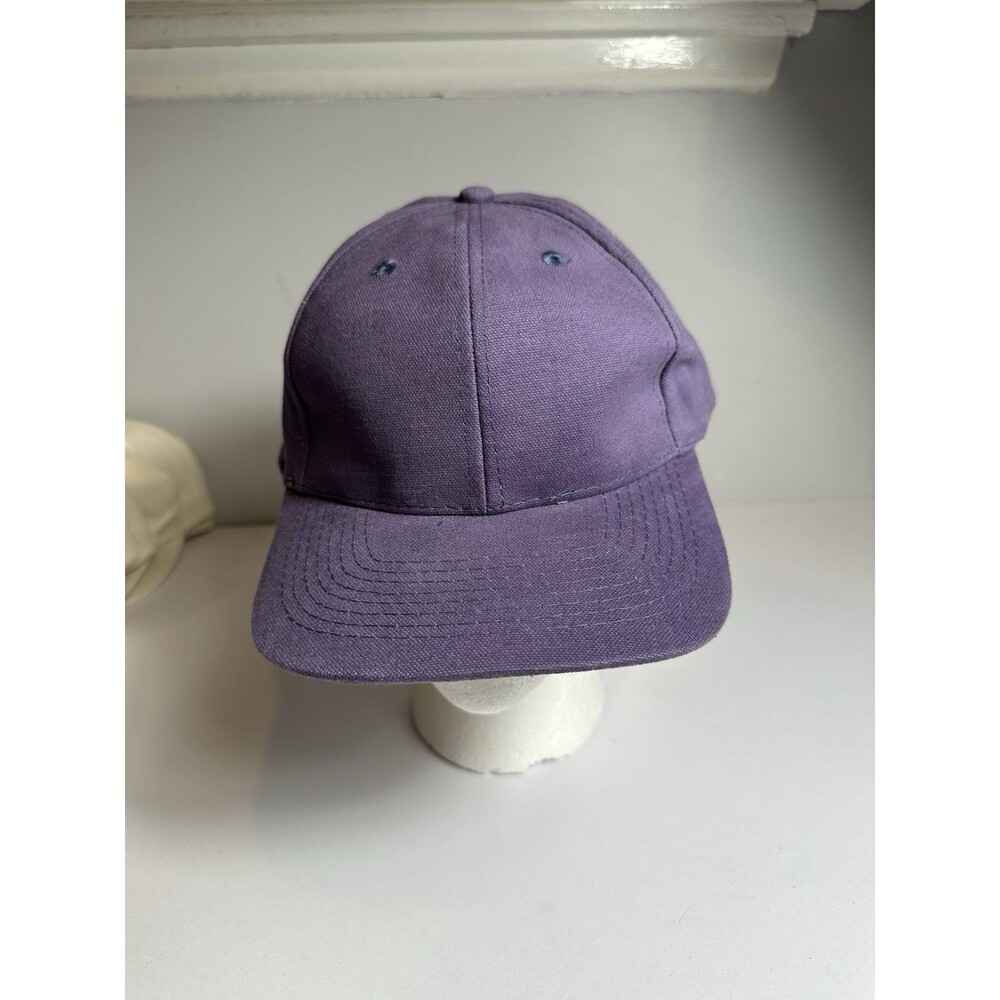 Blank Strapback Baseball Hat Four Seasons Purple Outdoor Cap See Pics Vintage